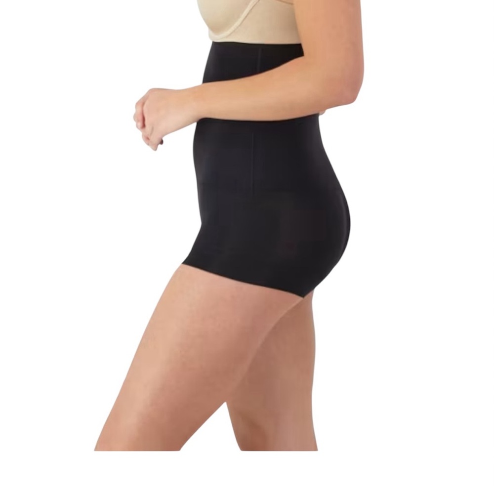 NWT- Women's Shapewear High Waist Tame Your Tummy Shaping Boyshorts - Picture 3 of 4